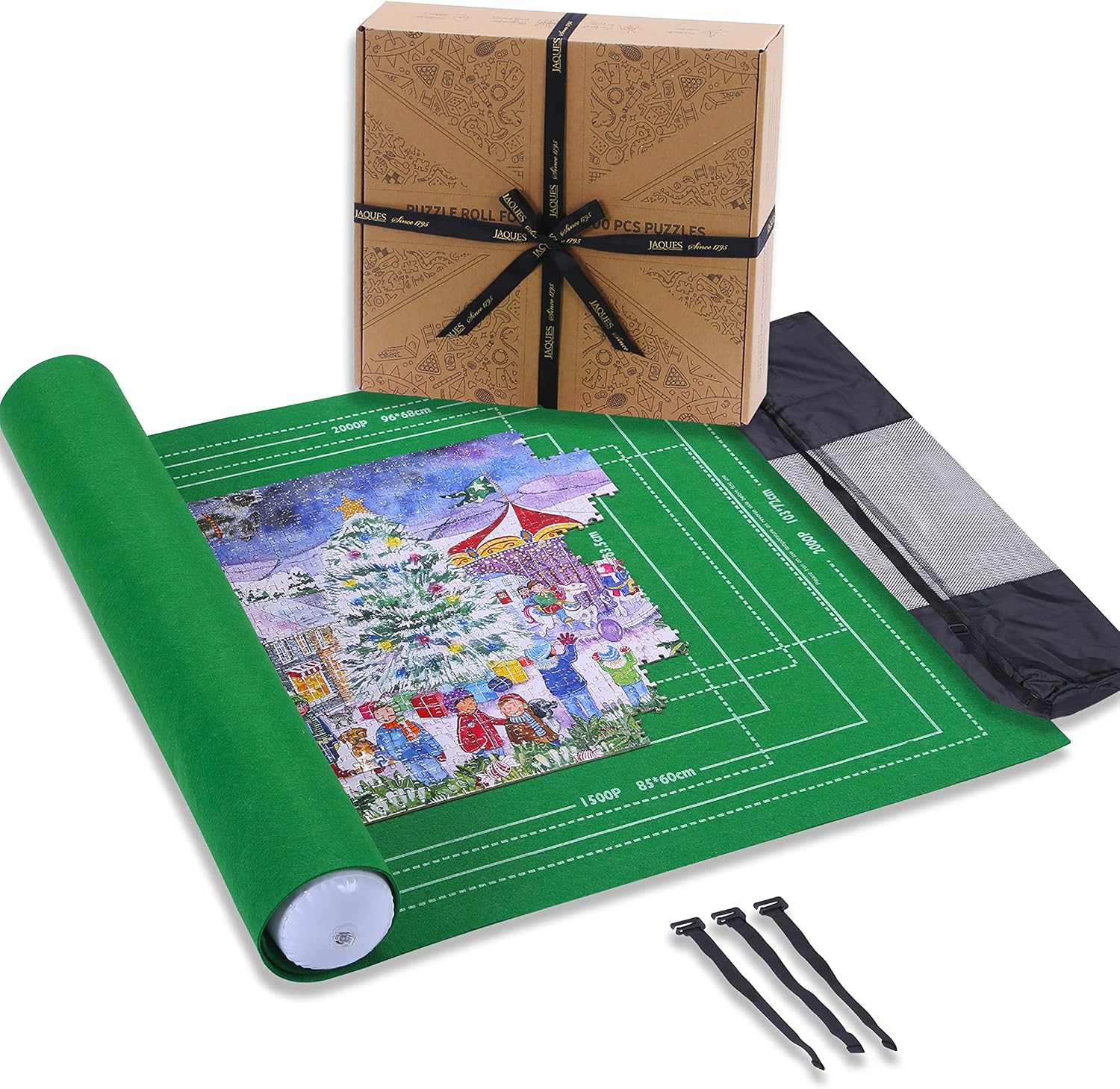 Detalle de Jaques of London Jigsaw Mat 2000-piece puzzle mat 🧩