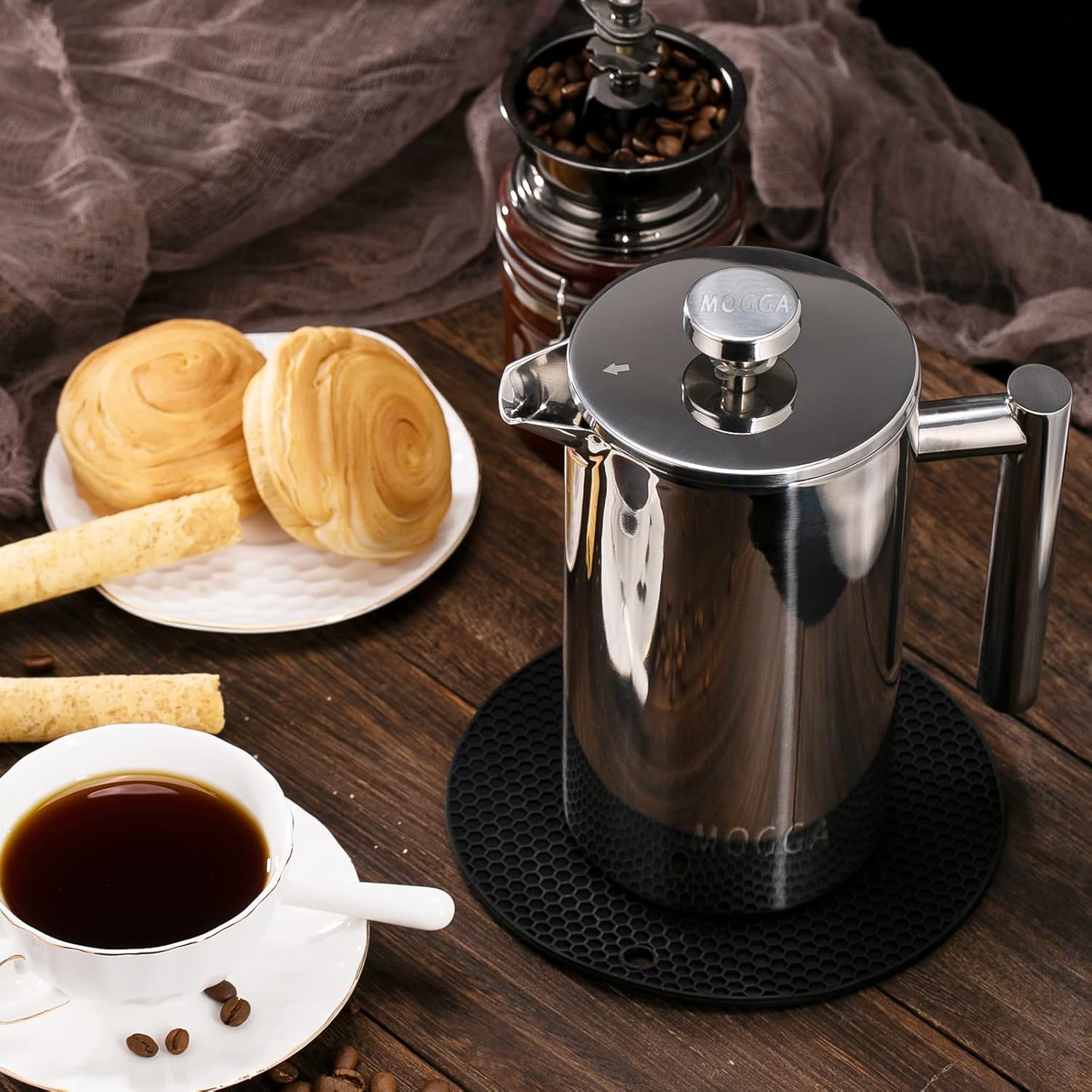 Thumbnail 3 de MOGGA cafetiere French press 1000ml