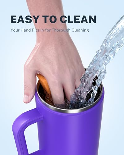 Thumbnail 8 de CCN Taza Térmica 1.2L con Pajita - Morado, Acero Inoxidable