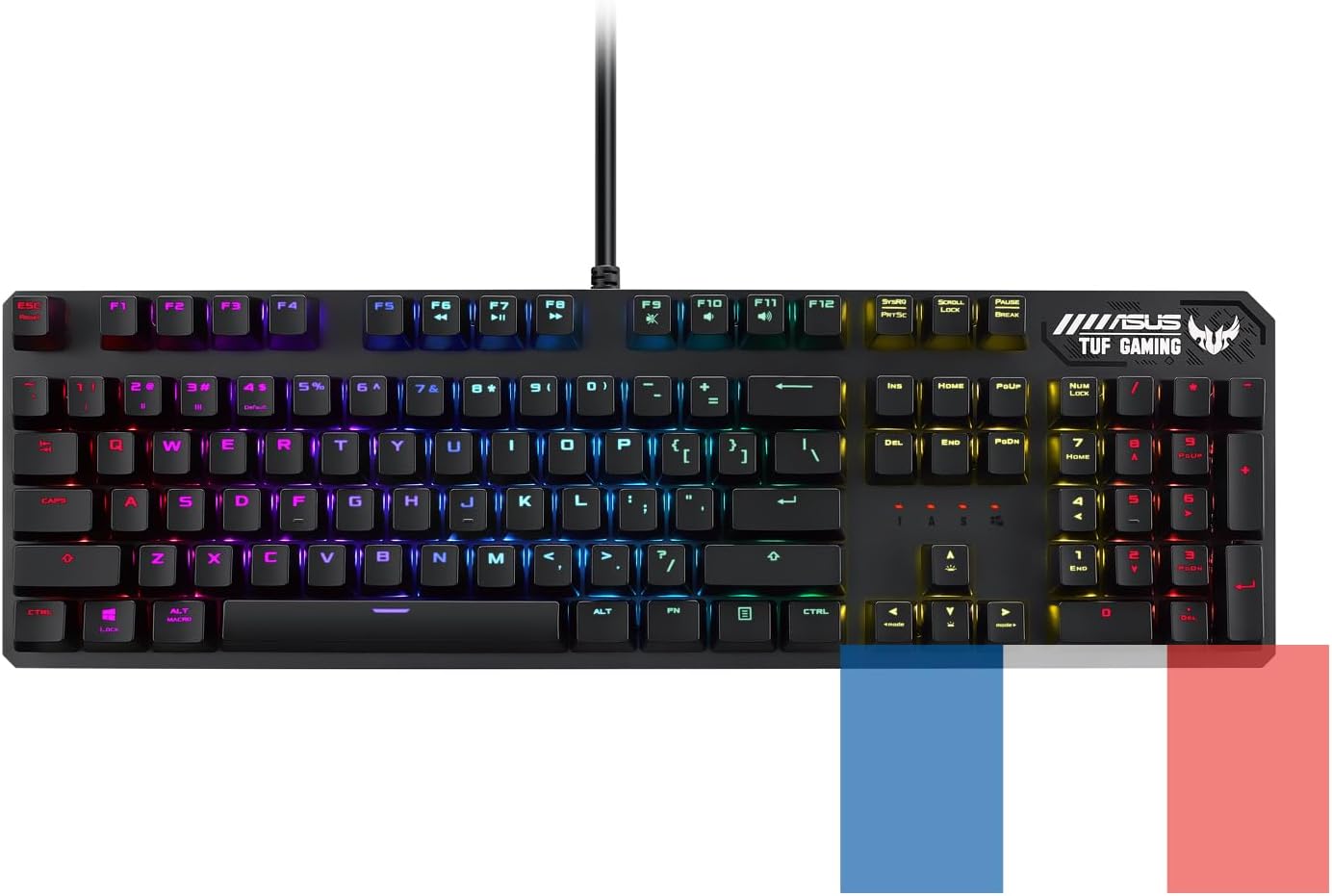 Thumbnail 6 de ASUS TUF Gaming K1 clavier AZERTY RGB ⚡