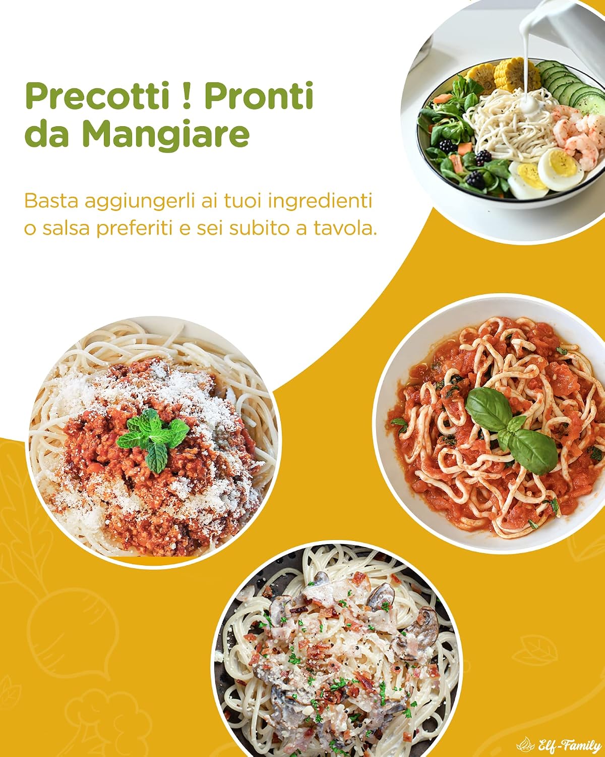 Thumbnail 4 de elf-family Premium Pasta di Konjac 240g 🍜
