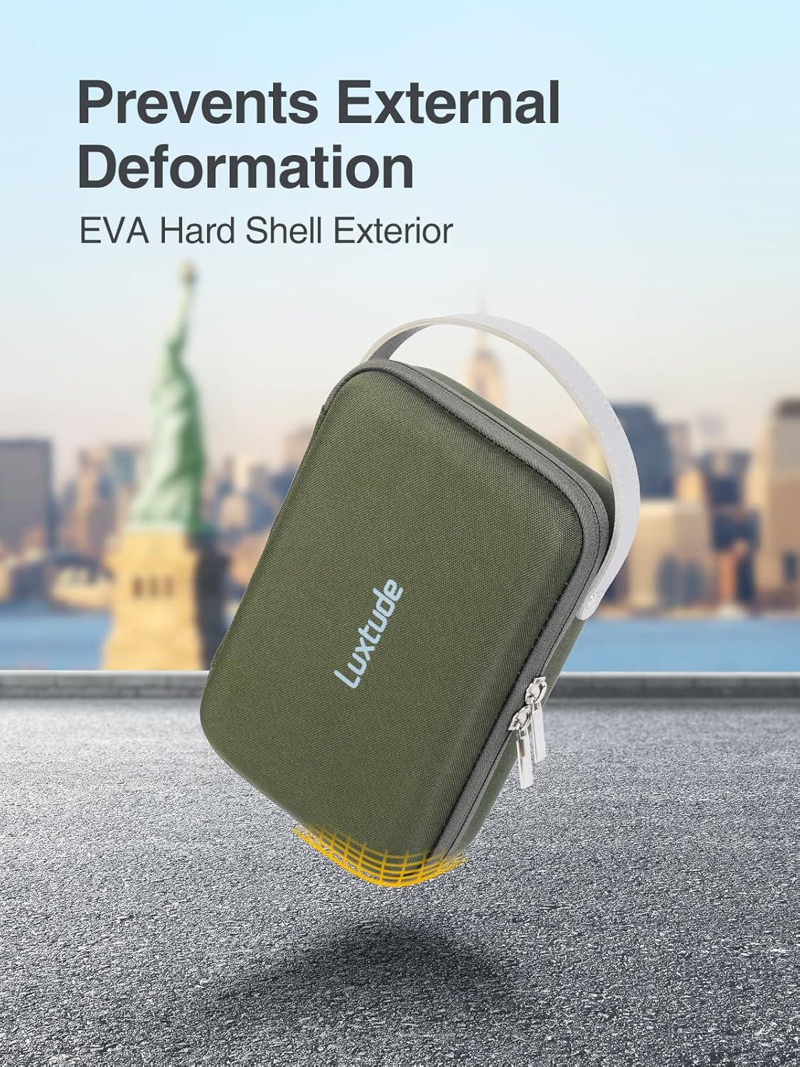 Detalle 2 de Luxtude EVA Large Travel Electronics Case – a practical organiser for on the go
