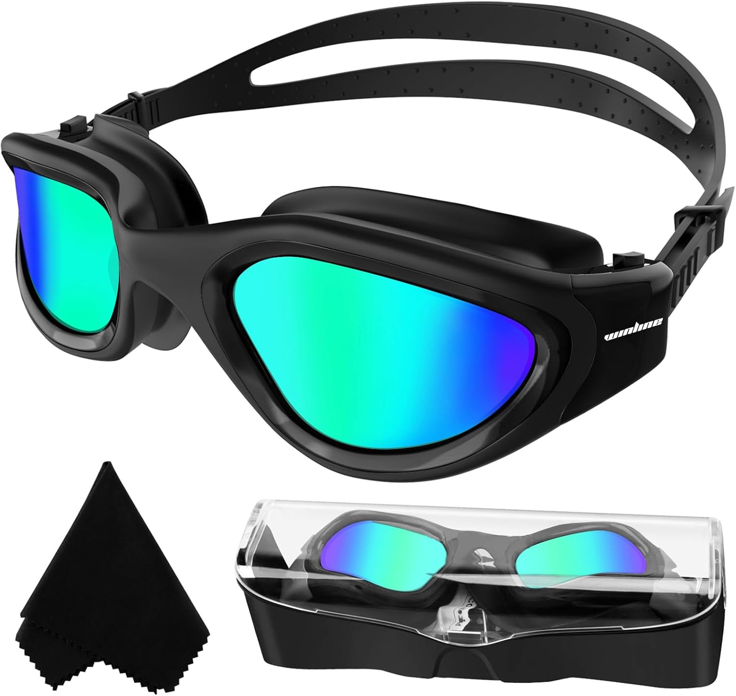 Thumbnail 6 de Schwimmbrille für Erwachsene Jugendliche mit UV 180°
