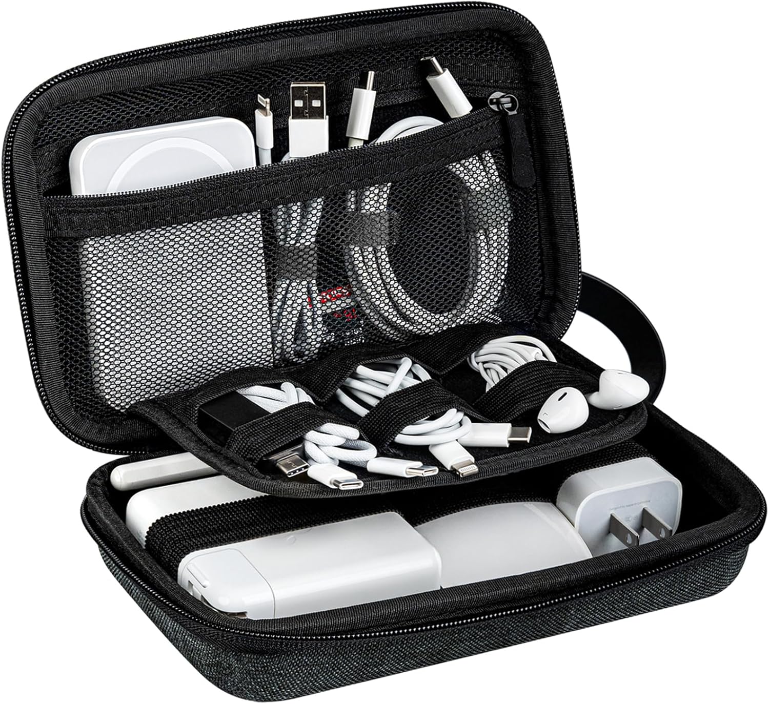 Detalle de JETech Reise Zubehör Organizer Tasche – Große Kapazität, wasserbeständig, stoßfest