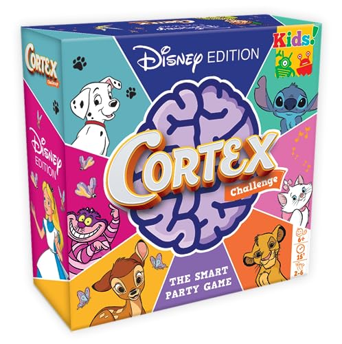 Detalle de Zygomatic Cortex Kids Disney Edition (Asmodee) – juego de cartas multilenguaje para niños desde 6 años