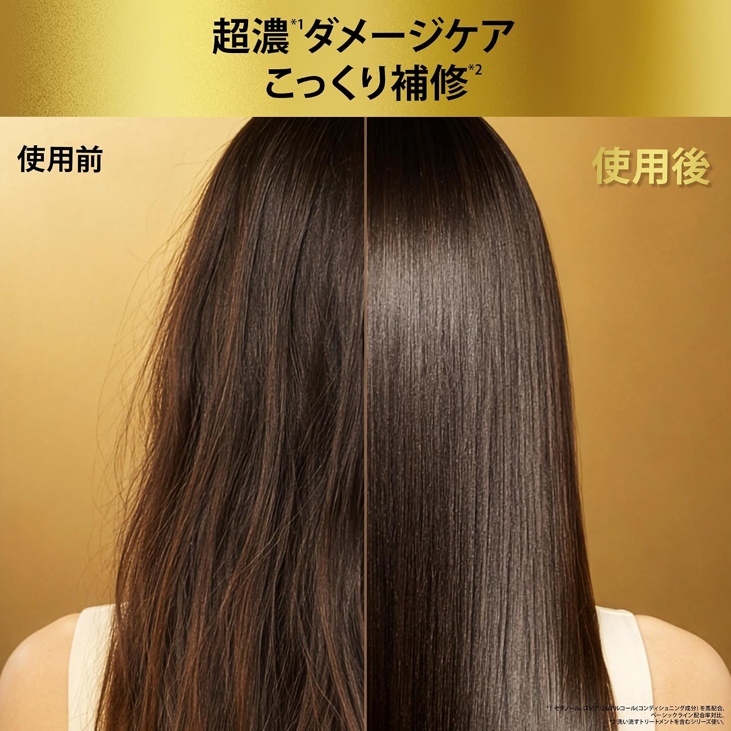 Detalle de パンテーン ゴールドダメージリペア シャンプー&コンディショナー ポンプセット 255g+255g