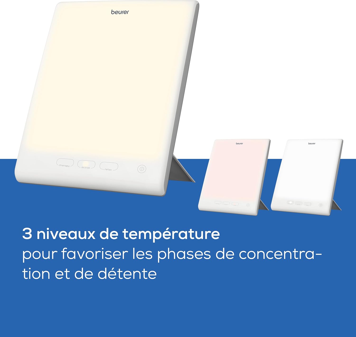 Thumbnail 2 de Beurer TL 45 Perfect Day – lampe de luminothérapie à 3 températures et 20 x 20 cm
