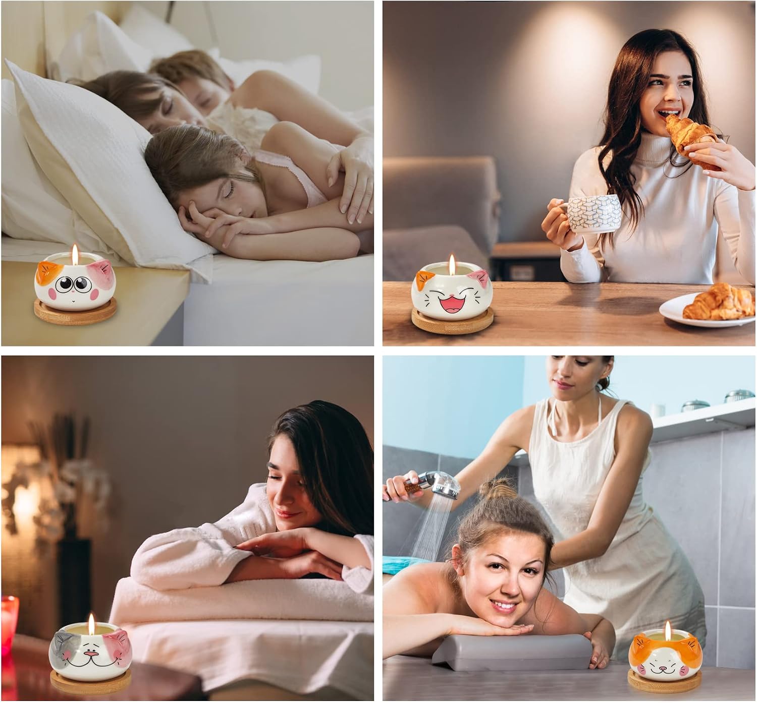 Detalle 2 de Kinforse Luxury Scented Candle Set 70g