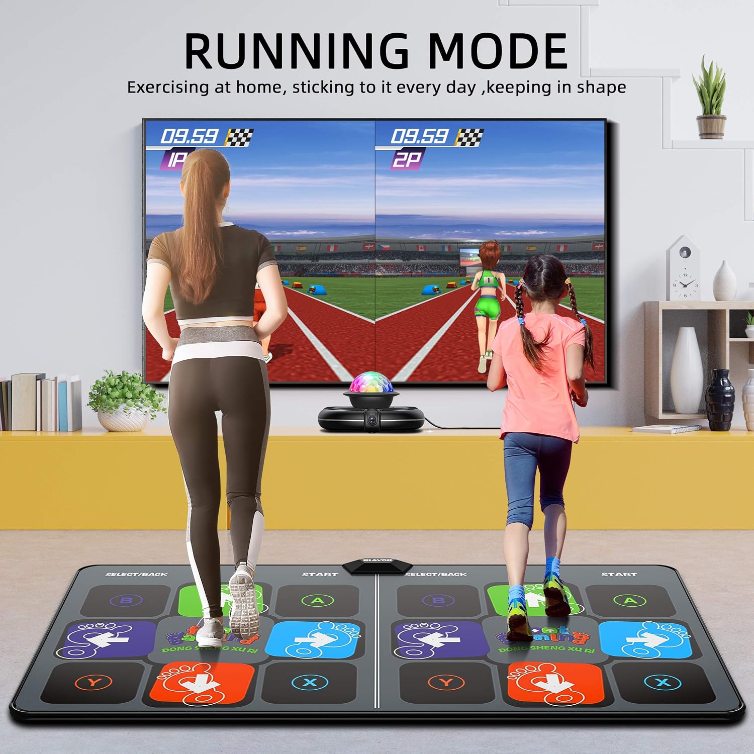 Thumbnail 5 de FWFX Dance Mat Wireless Dance Pad for TV Games