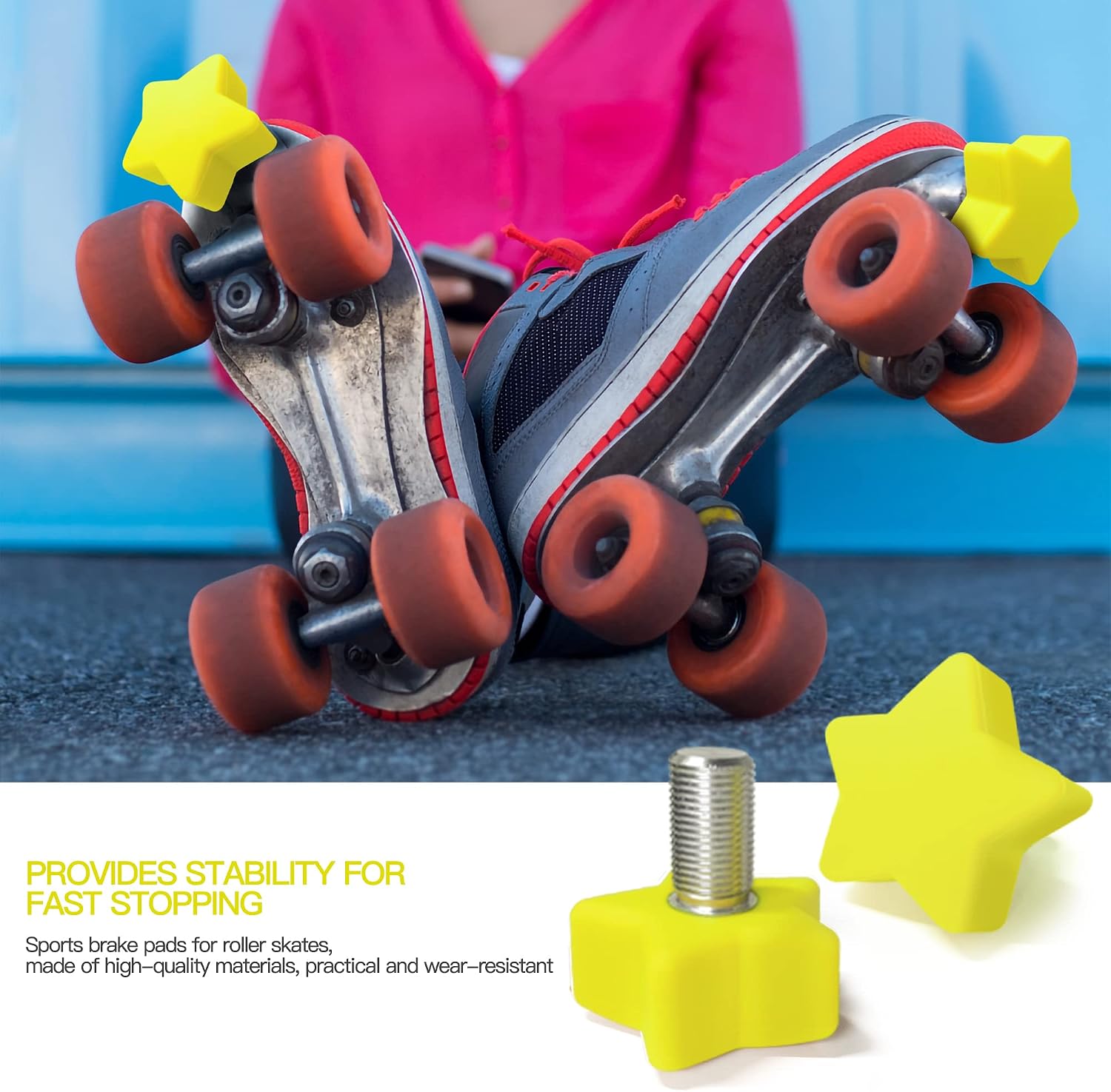 Detalle 2 de TUCANA roller skate toe stop 85A