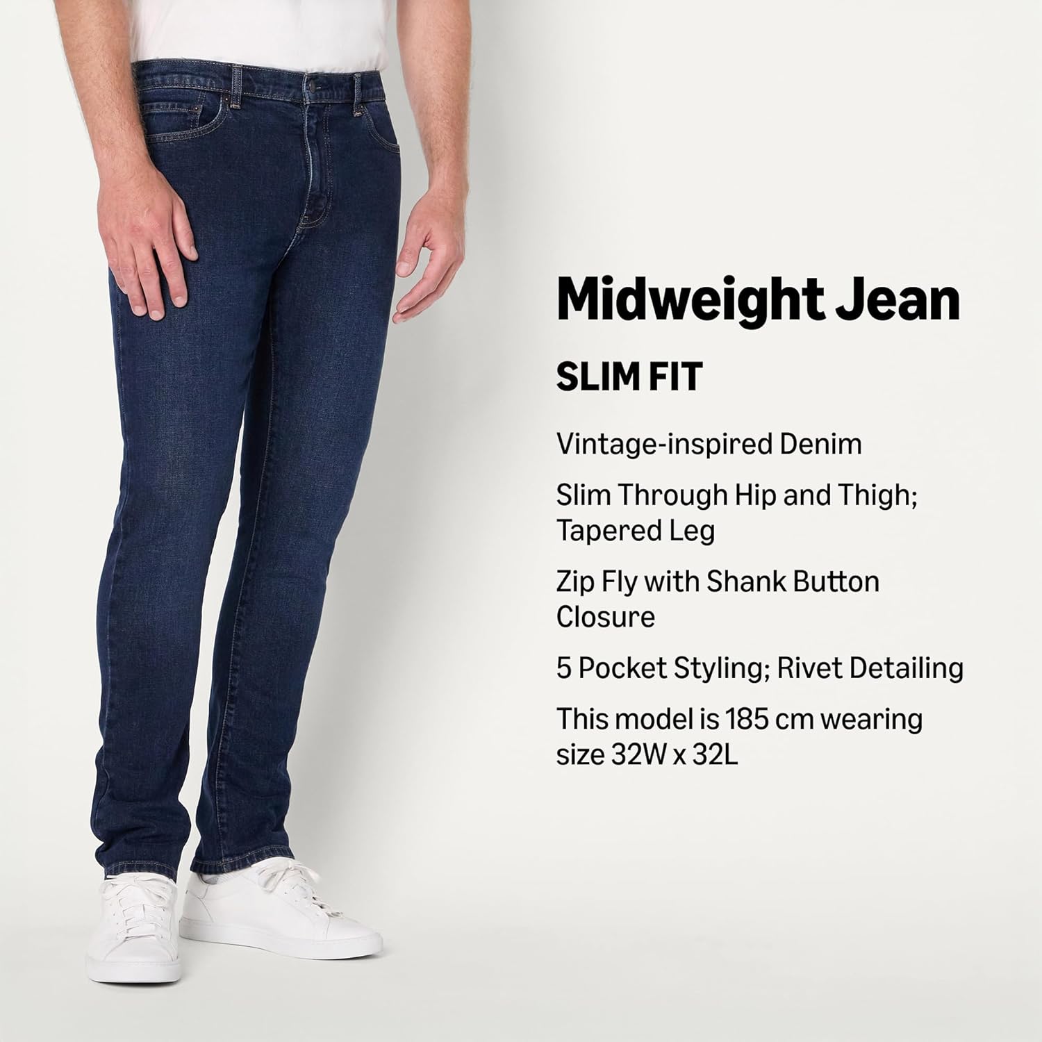 Thumbnail 3 de Amazon Essentials Men’s Slim-Fit Jeans