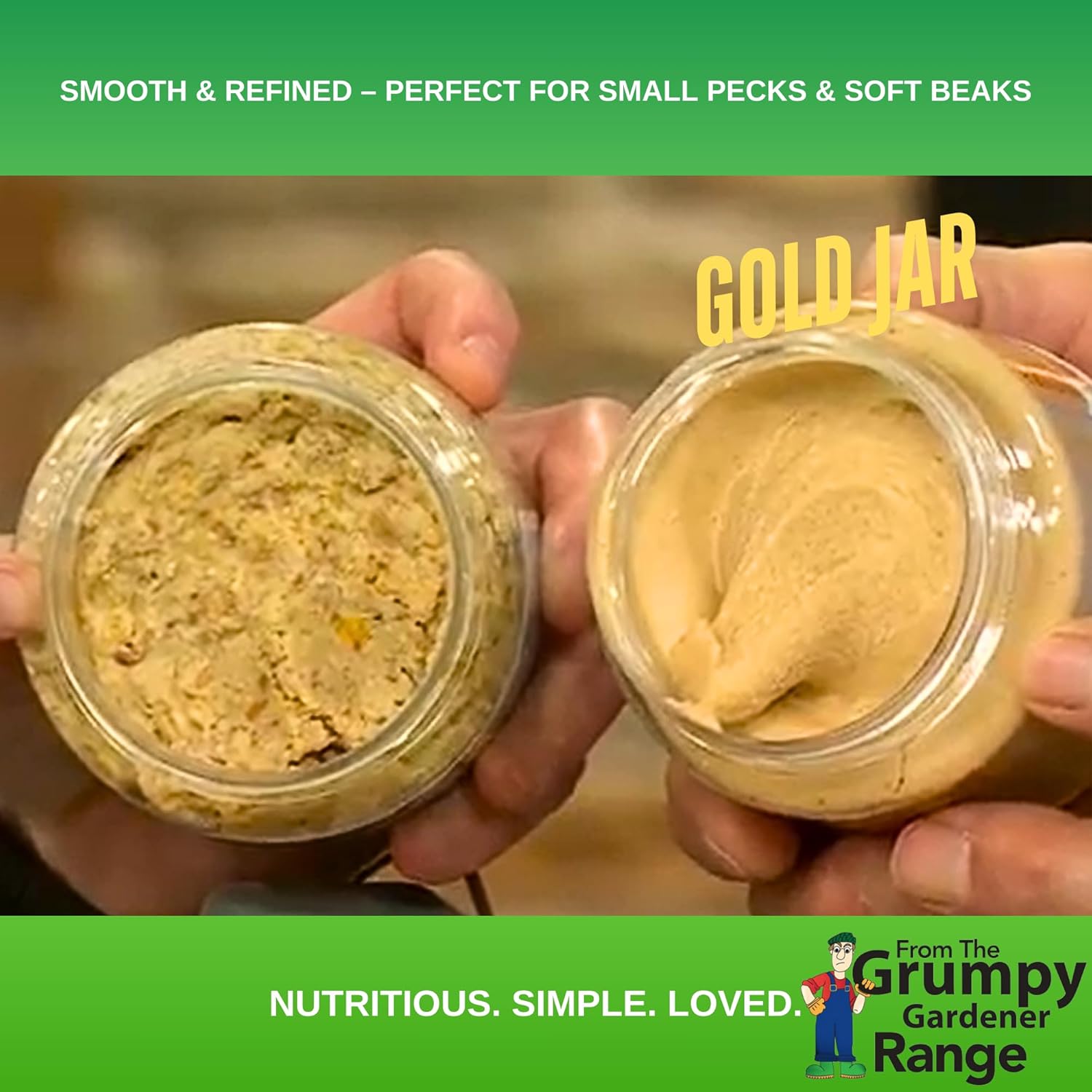 Thumbnail 4 de Grumpy Gardener NutPecker Peanut Butter Bird Food 8×330g 🐦