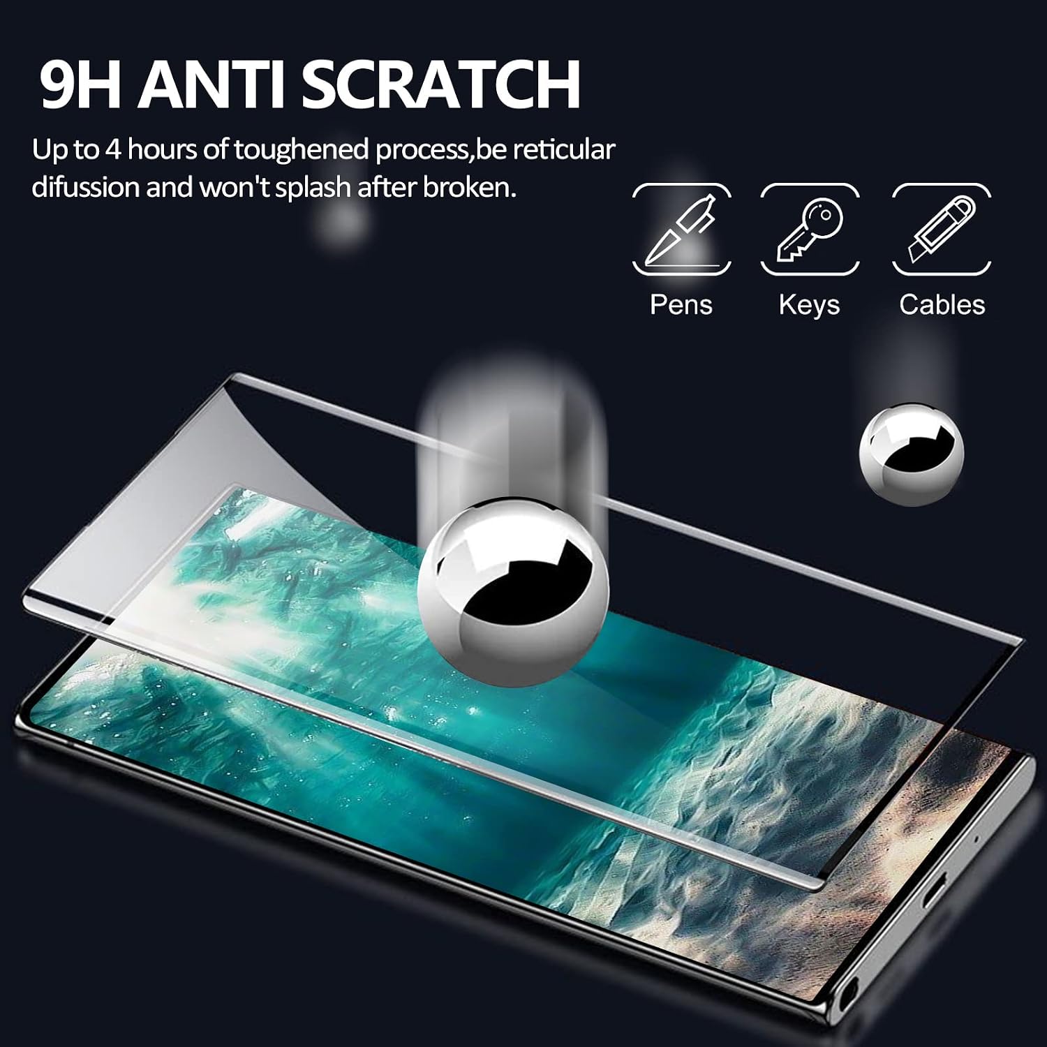 Detalle 2 de Arshek Galaxy S22 Ultra Screen Protector