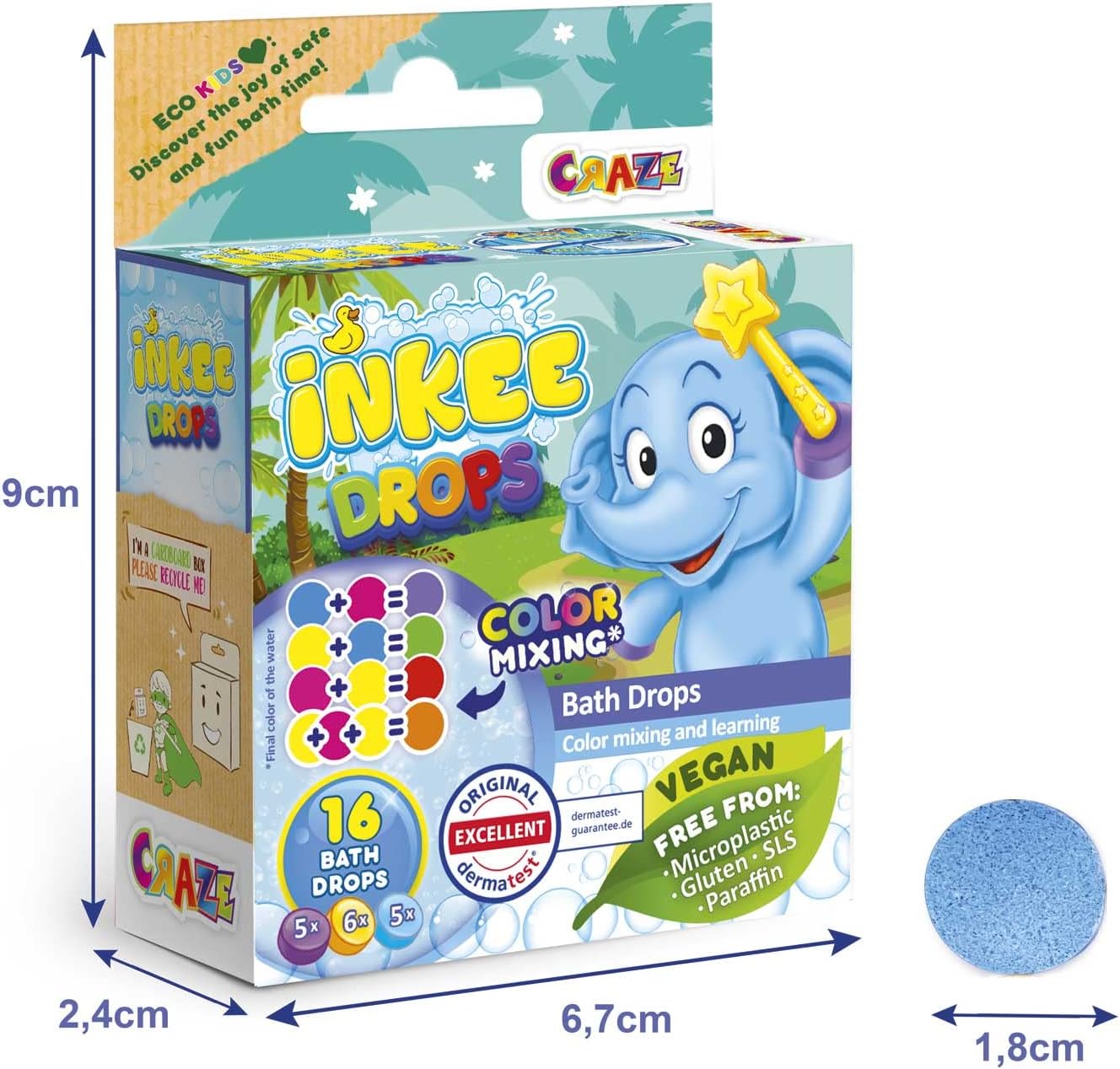 Thumbnail 7 de INKEE Bombas de Baño Infantiles 🌈 Juego Educativo y Diversión
