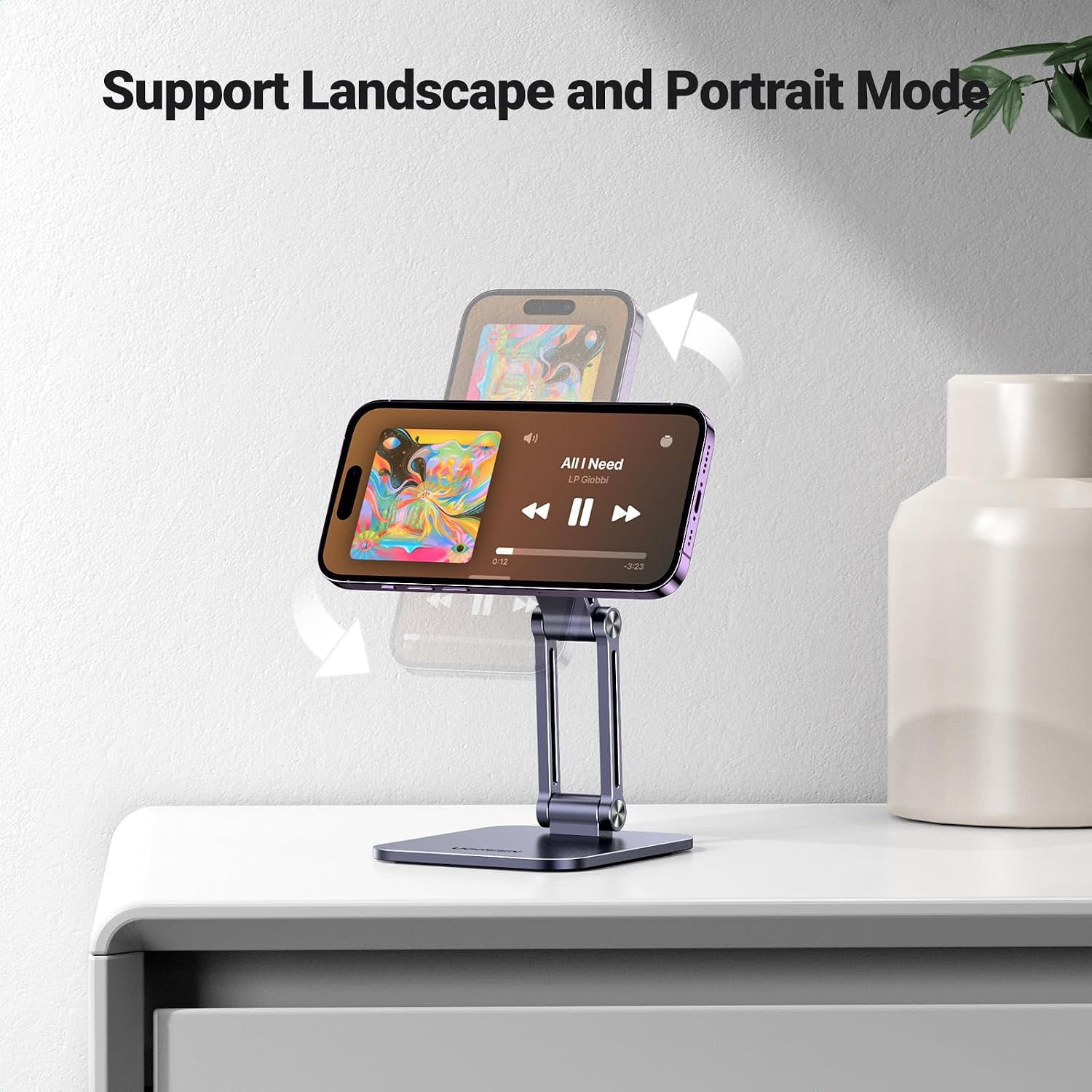 Detalle 2 de UGREEN Magsafe Phone Stand 360° adjustable