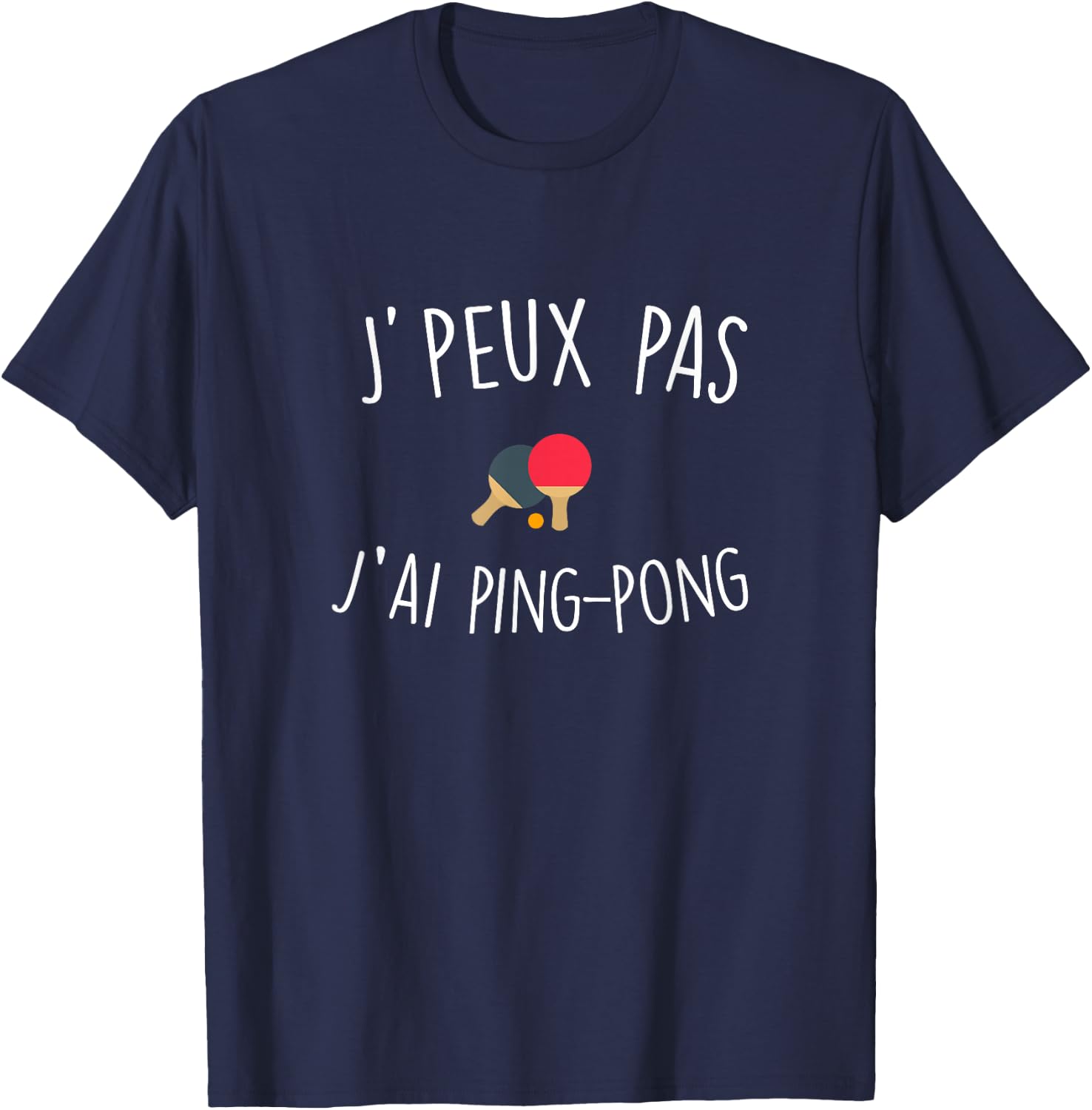 Detalle de Tshirt ping-Pong et Tennis de Table – T‑shirt léger, coupe classique