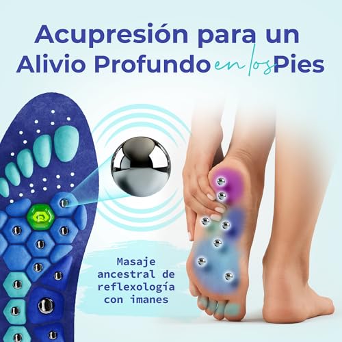 Thumbnail 1 de Akusoli Plantillas para hombre y mujer (Gel y soporte del arco) Magnetic, EU 42-47