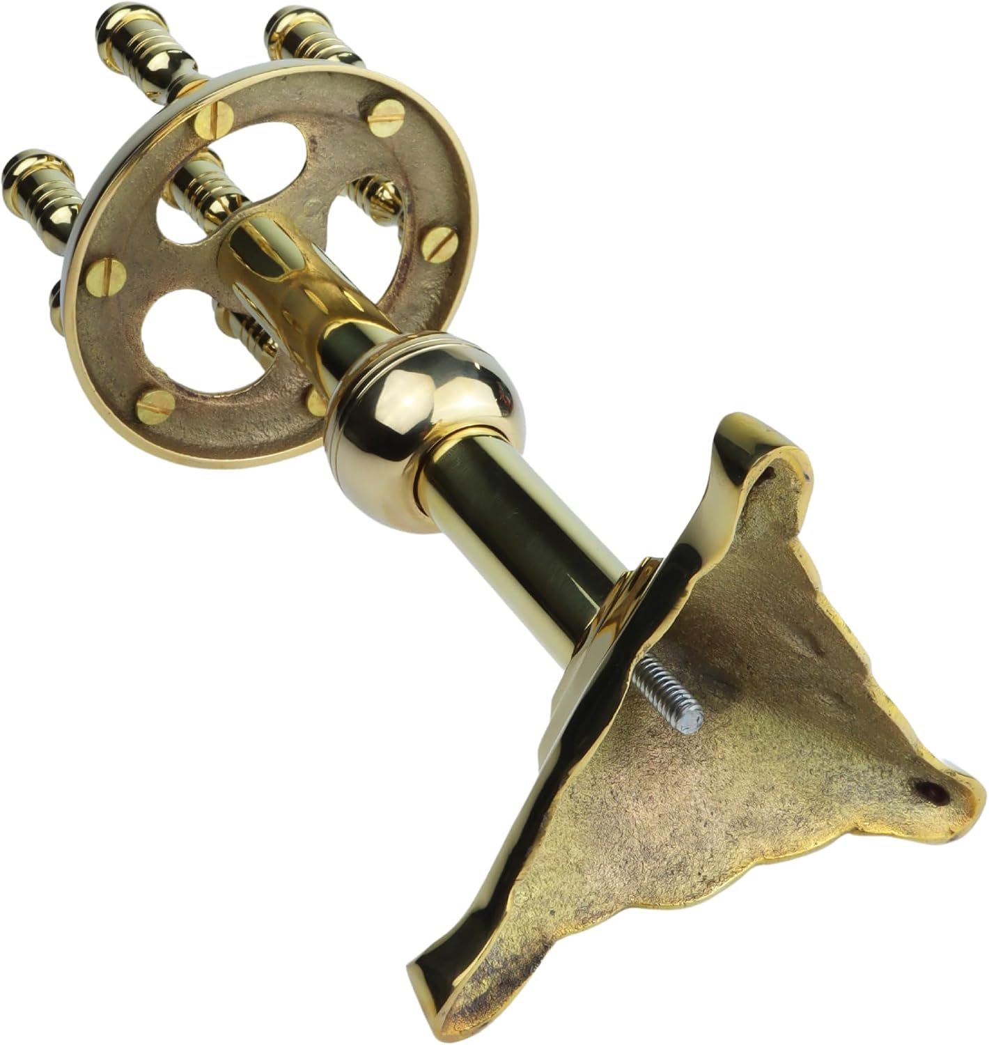 Thumbnail 5 de Needzo Brass Candelabra, 9.25 Inches