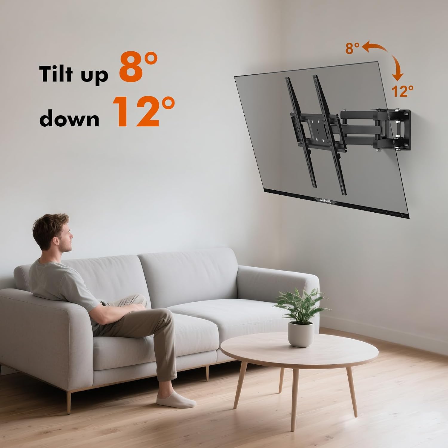 Detalle 2 de GRIFEMA GB1006-4 TV wall bracket 26–65 inch