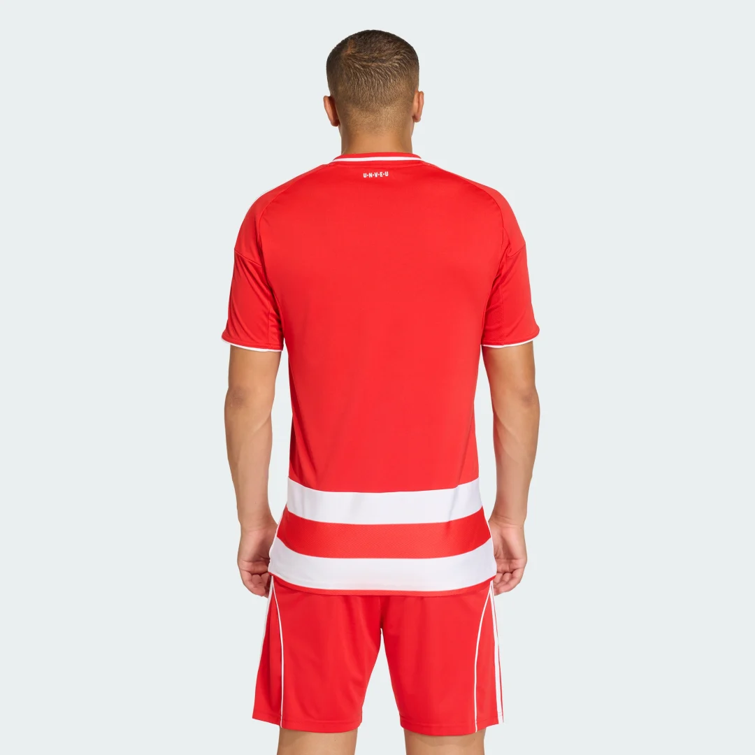 Detalle de Camiseta primera equipación 1. FC Union Berlin 25/26 (Rojo) — Adidas