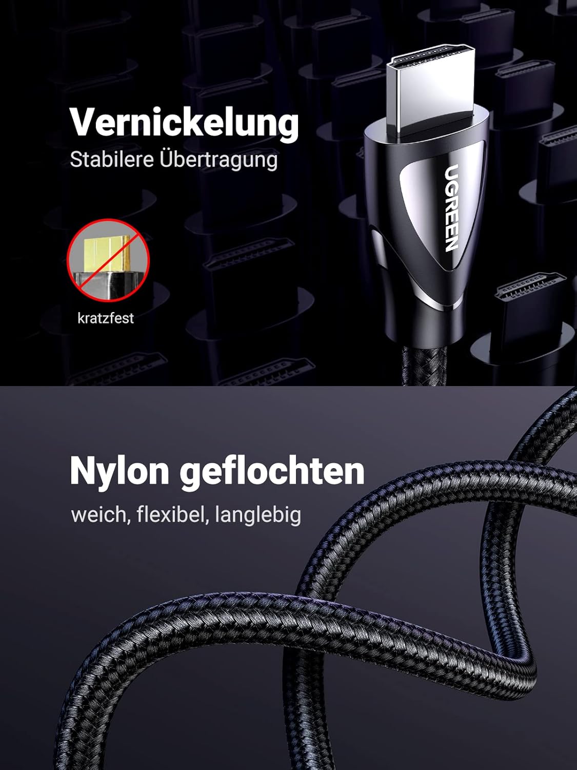 Thumbnail 4 de UGREEN HDMI 2.1 Kabel 3 m