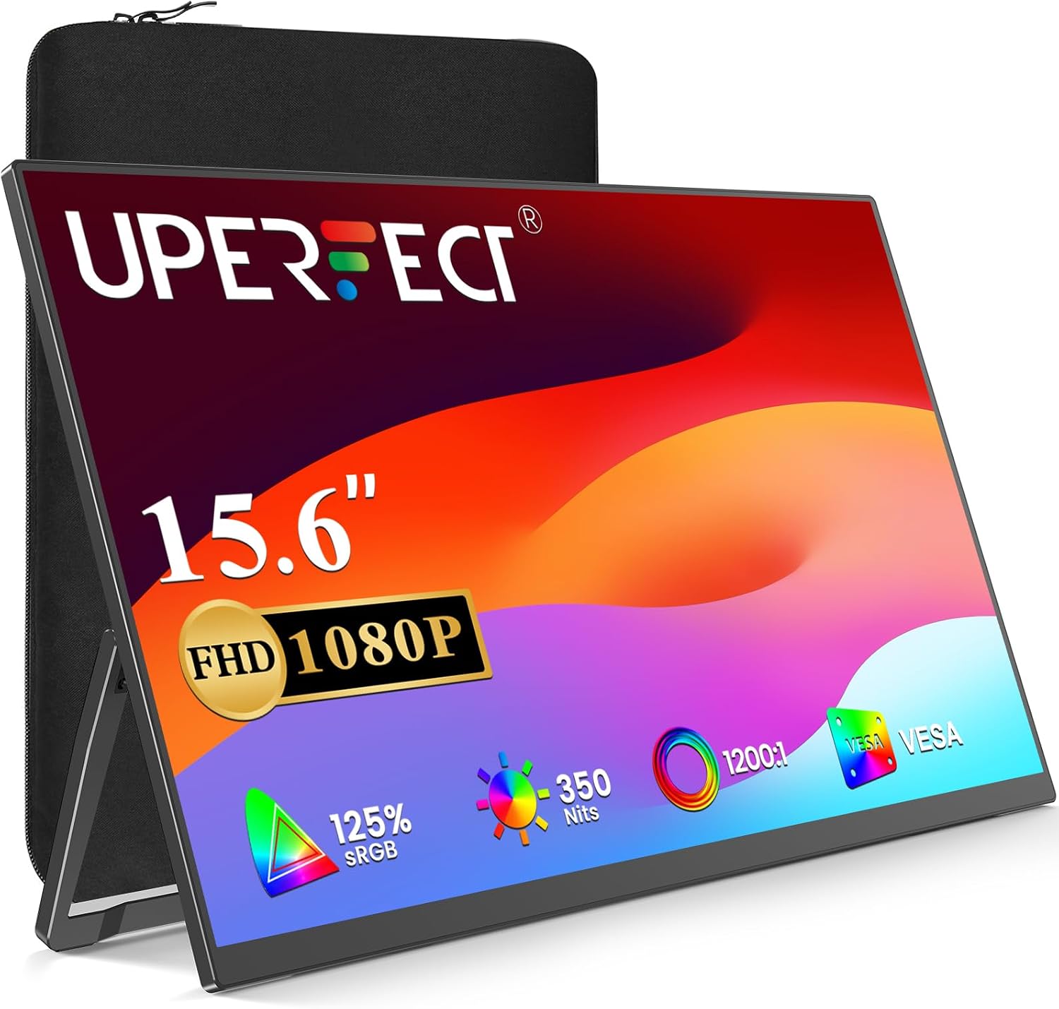 Detalle de UPERFECT Portable Monitor 15.6" FHD secondary screen