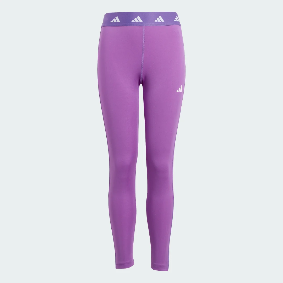 Detalle 2 de Mallas Techfit 7/8 de Adidas – color violeta