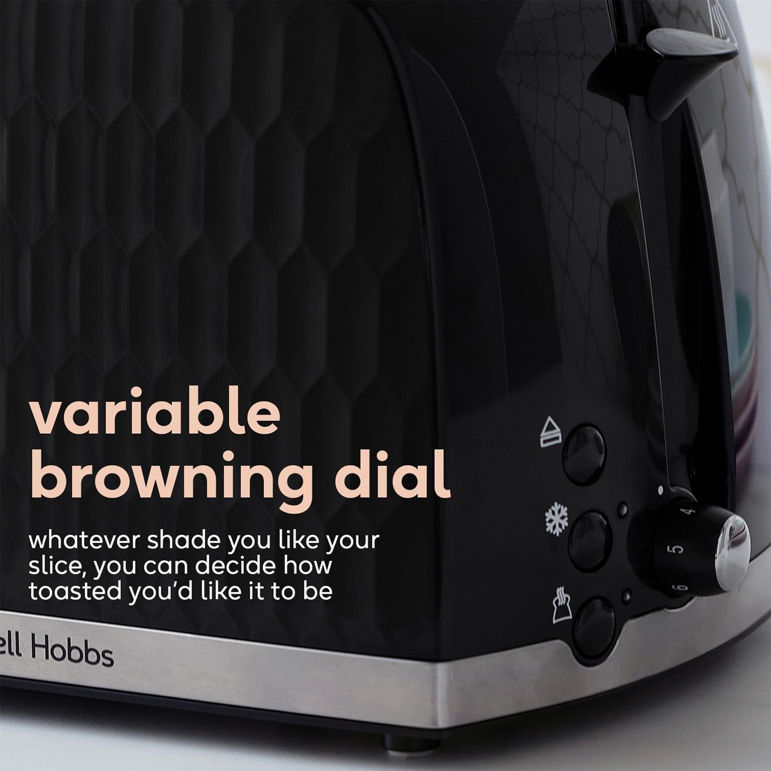 Detalle de Russell Hobbs Honeycomb 2 Slice Toaster 26061 review