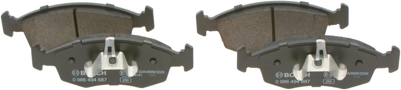 Thumbnail 5 de Bosch BP1682: Pastiglie Freni Auto per Anteriore, Qualità Bosch, Riduzione Rumore e Polvere, Certificazione ECE-R90, Senza Rame