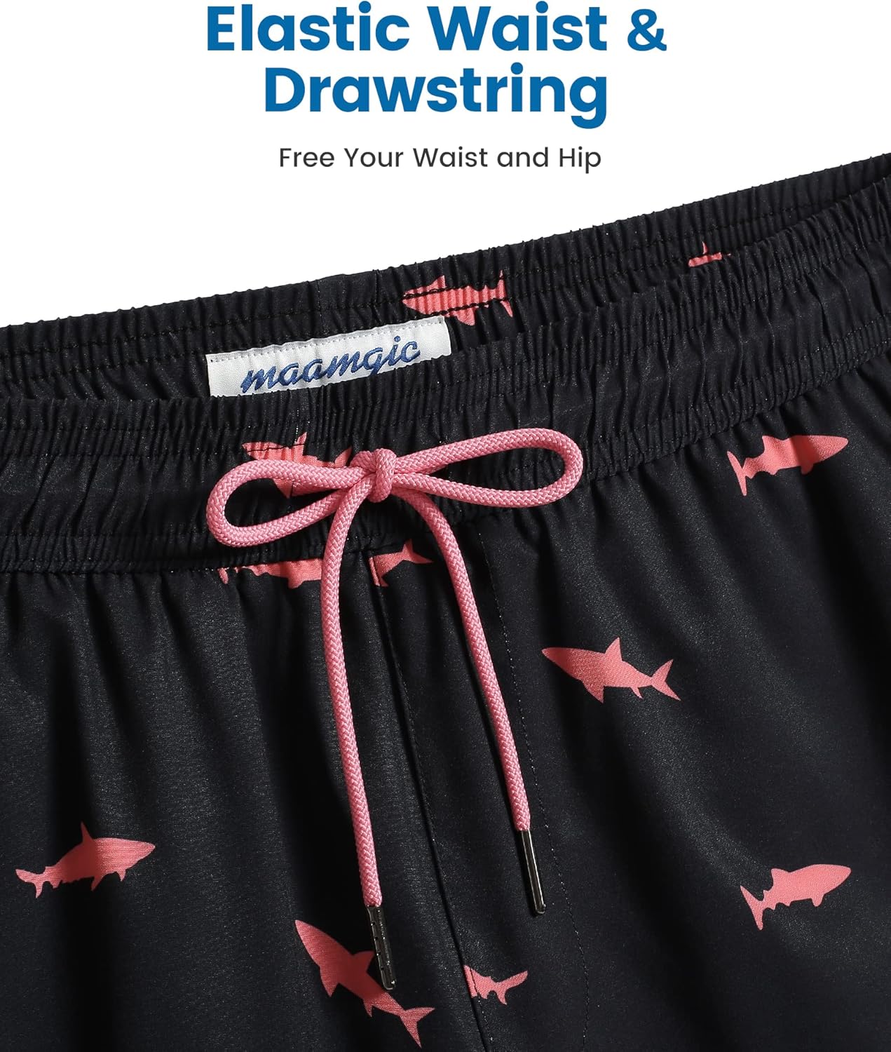 Thumbnail 4 de MaaMgic 5" Mens Swim Shorts 5in inseam