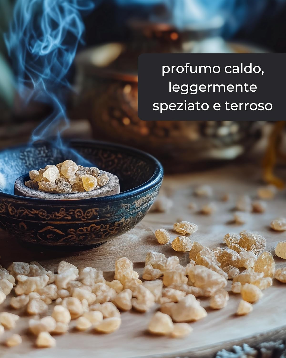 Detalle de Incenso indiano Boswellia Serrata 50 g – Incenso puro per meditazione, relax e rituali