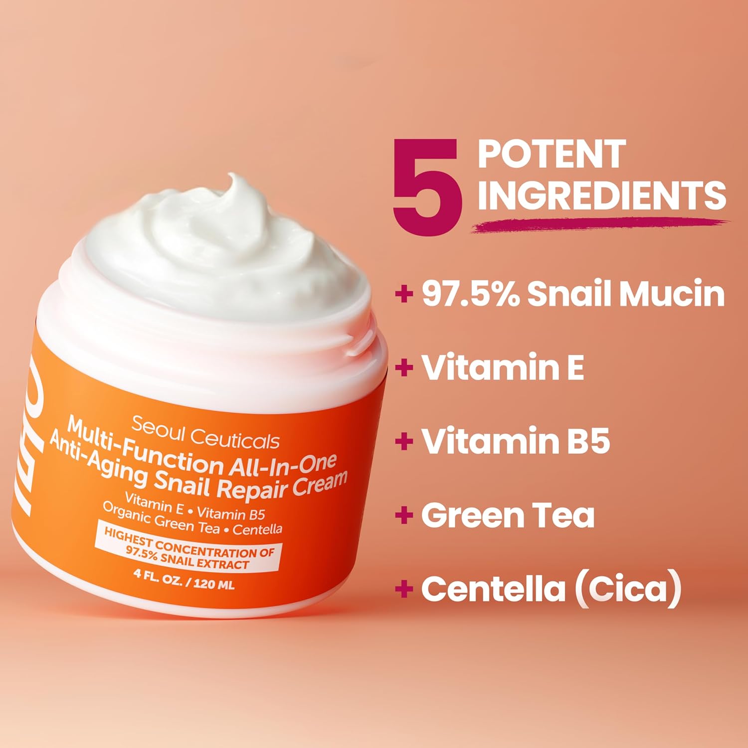Thumbnail 3 de SeoulCeuticals Snail Mucin Moisturizer, 4oz