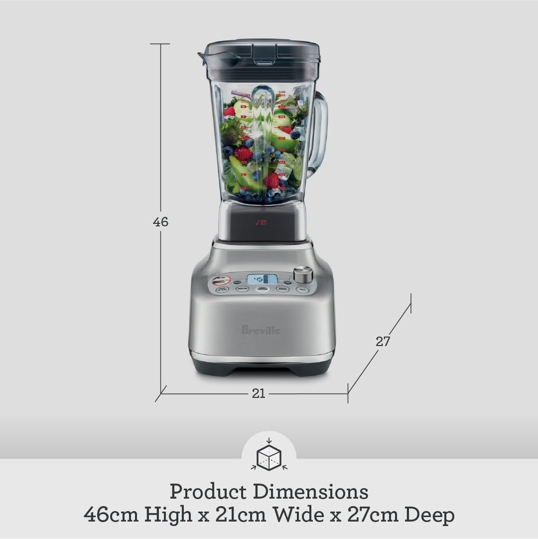 Thumbnail 5 de Breville BBL920BTR1BCA1 Super Q Blender, 2 L, Black Truffle