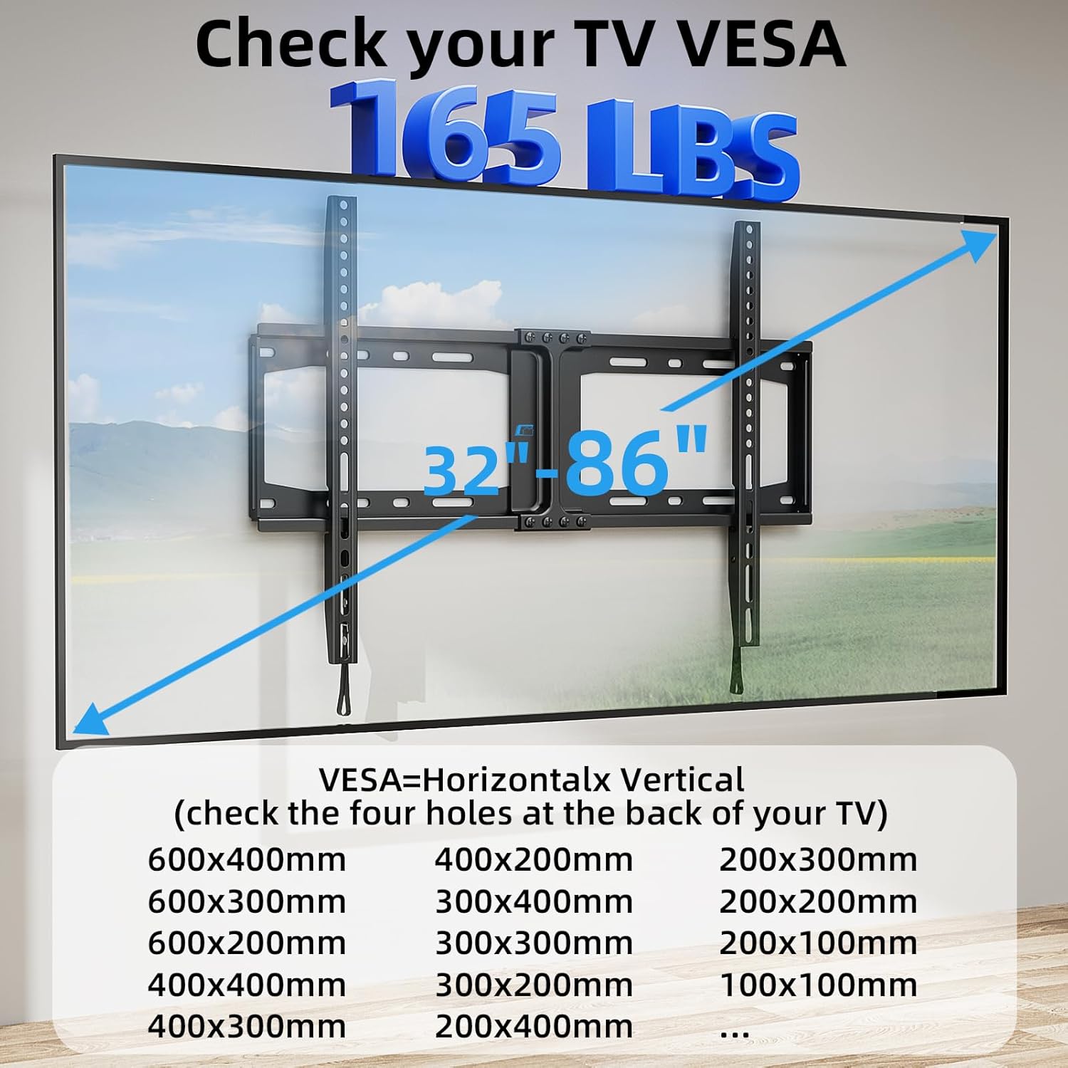 Thumbnail 2 de HOME VISION HV8601 TV Wall Mount 86