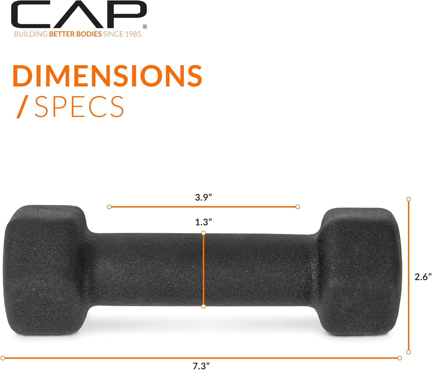 Detalle 2 de CAP Barbell Neoprene Dumbbells ๐