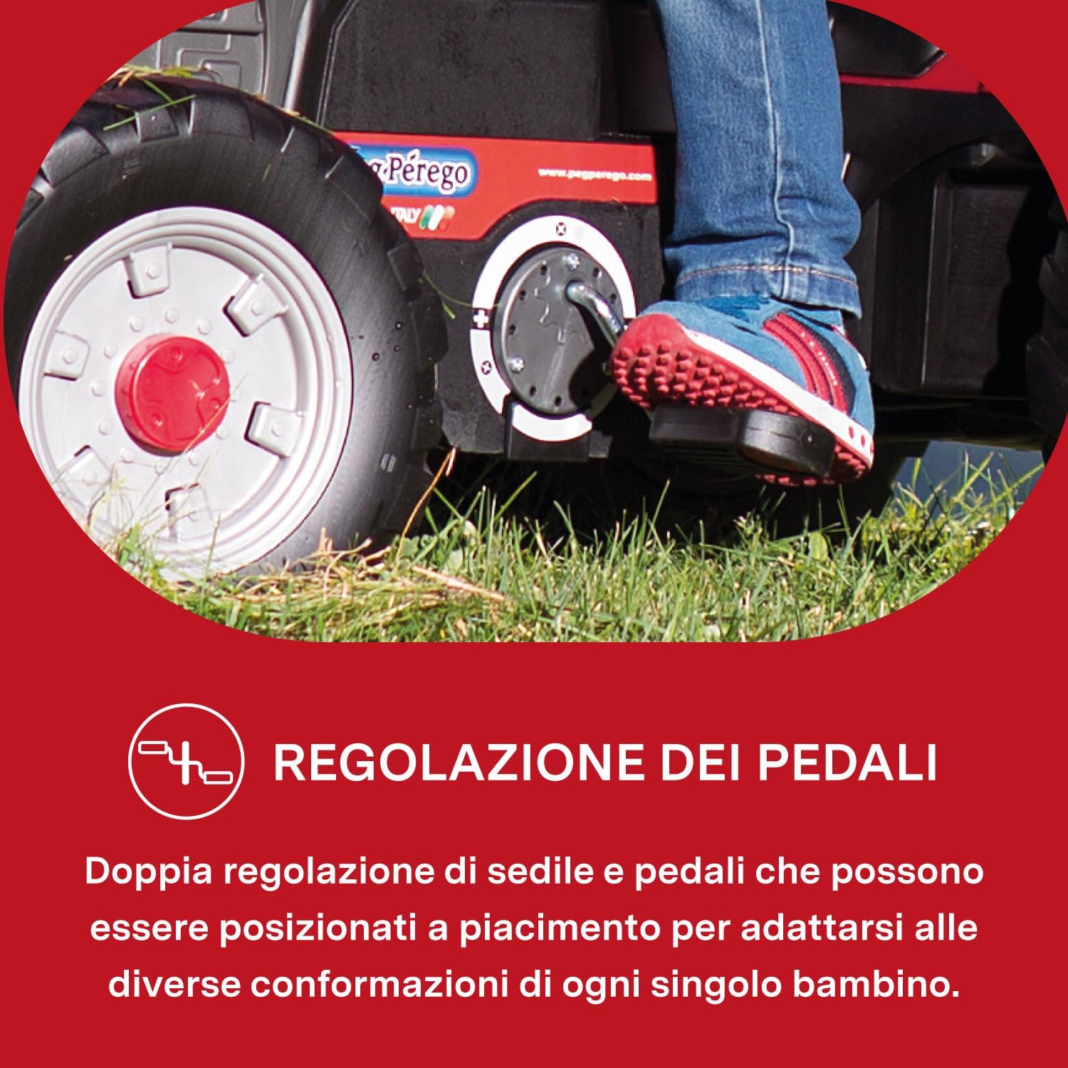 Thumbnail 6 de Peg Perego Maxi Diesel Tractor trattore a pedali 2+
