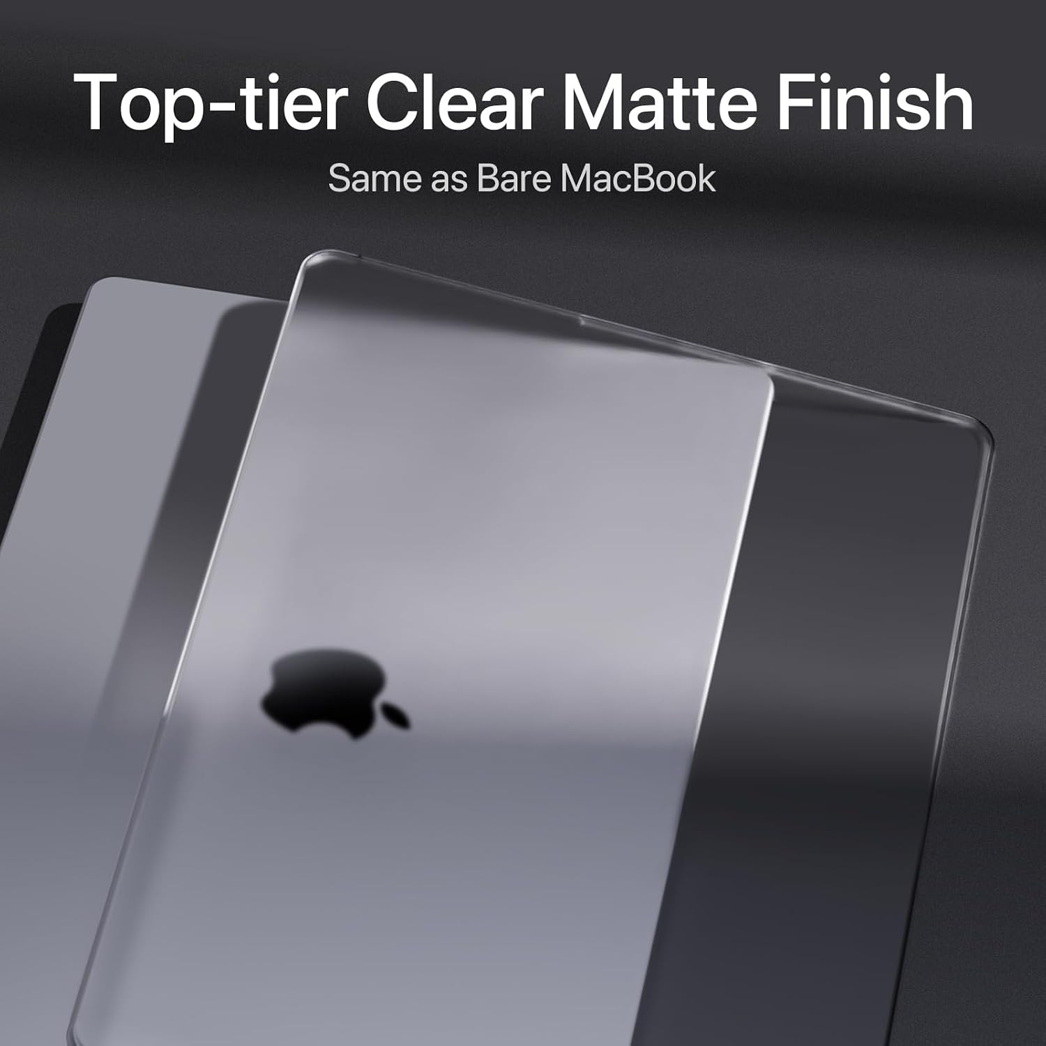 Detalle de Soonjet MacBook Pro 16-Inch Case, Clear Matte Polycarbonate Hard Shell