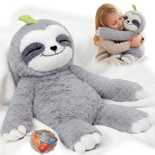 Imagen de Mewaii Peluche Grandes Perezoso, 1,8 kg y 52 cm en OfertitasTOP