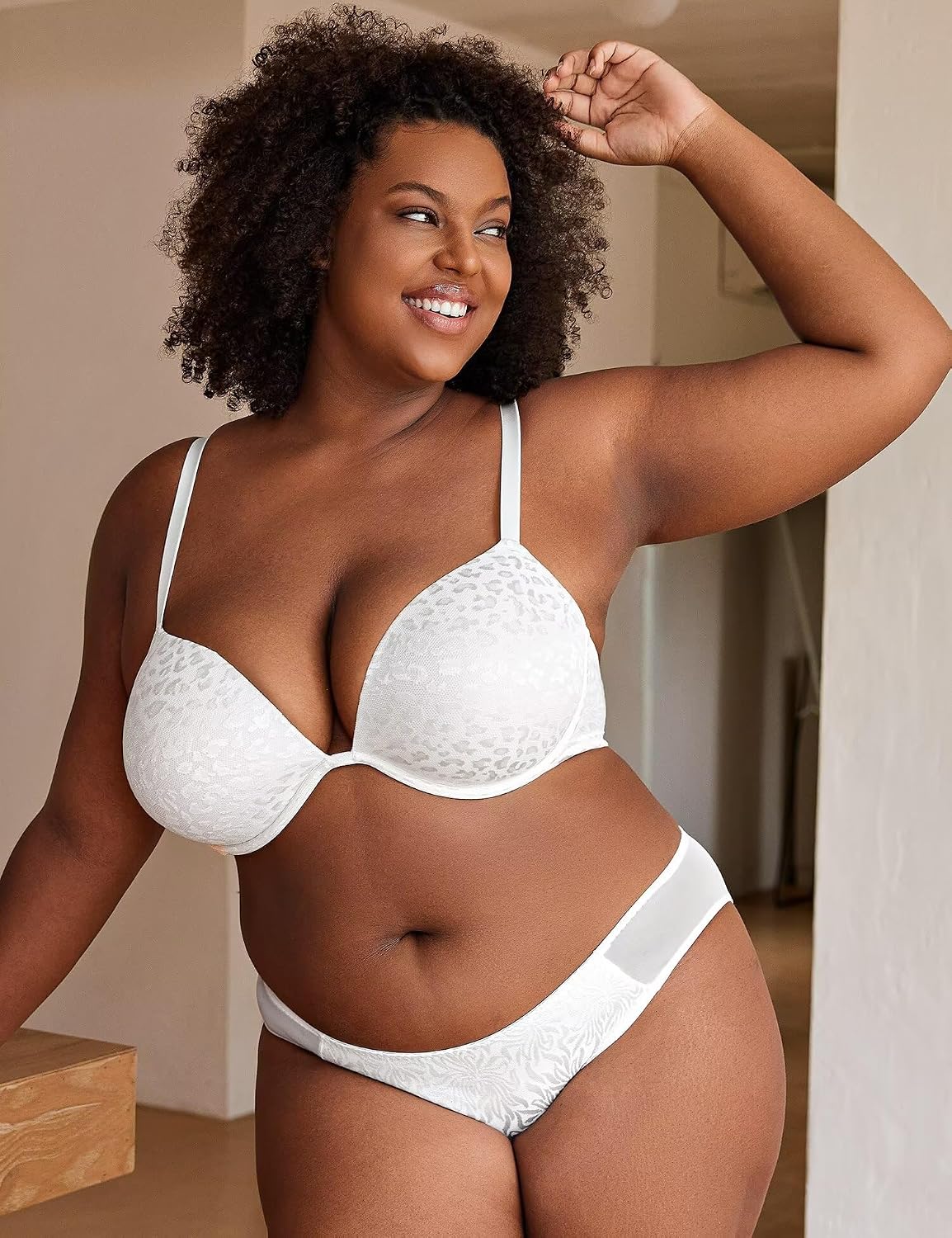 Detalle de Wingslove Damen Super Push Up BH mit Bügel – Gepolstert Maximizer für Kleine Brüste