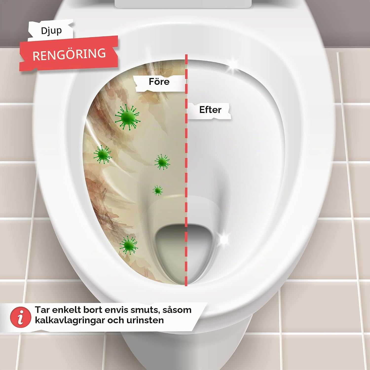 Detalle de SPRINGER ZX6000 pimpstensset för WC och badrum, naturlig sten, 3-pack