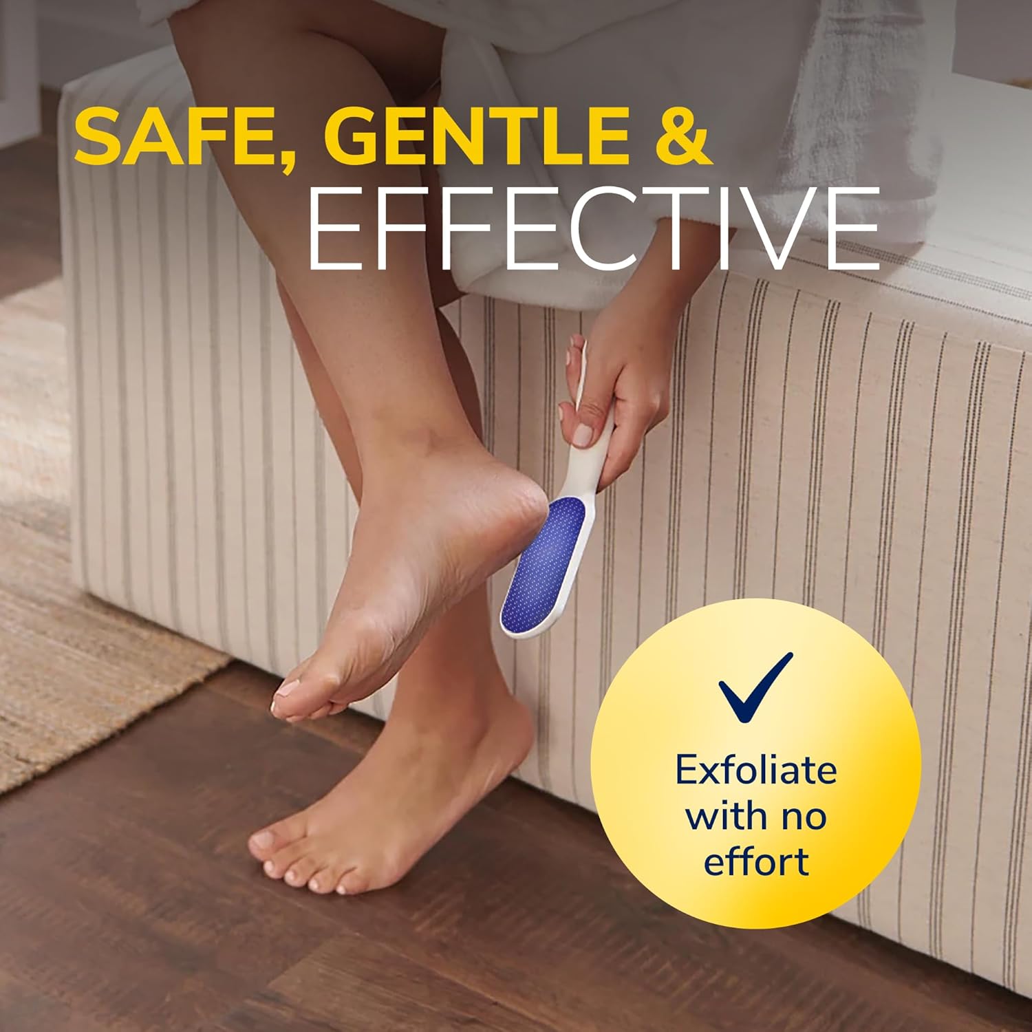 Detalle de Dr. Scholl’s Nano Glass Foot File for hard skin 🦶