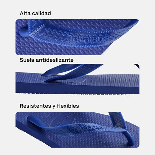 Detalle 2 de Havaianas Top Color: Chanclas unisex, ligeras y duraderas para uso diario