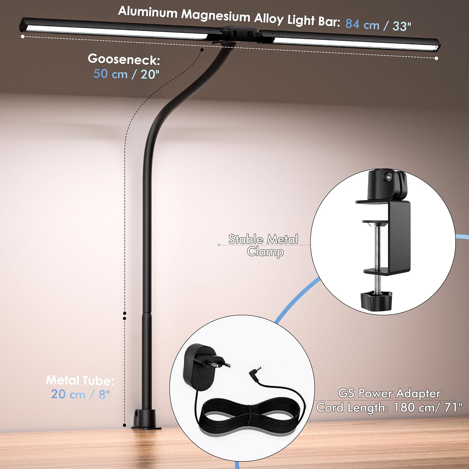 Thumbnail 6 de EYOCEAN Schreibtischlampe 80 cm