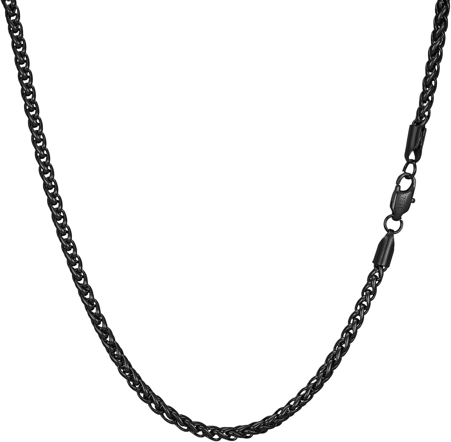 Thumbnail 6 de Esmoly Collana Uomo Catenina in Acciaio Inossidabile 316L – 2/3/5mm, 16–24 pollici