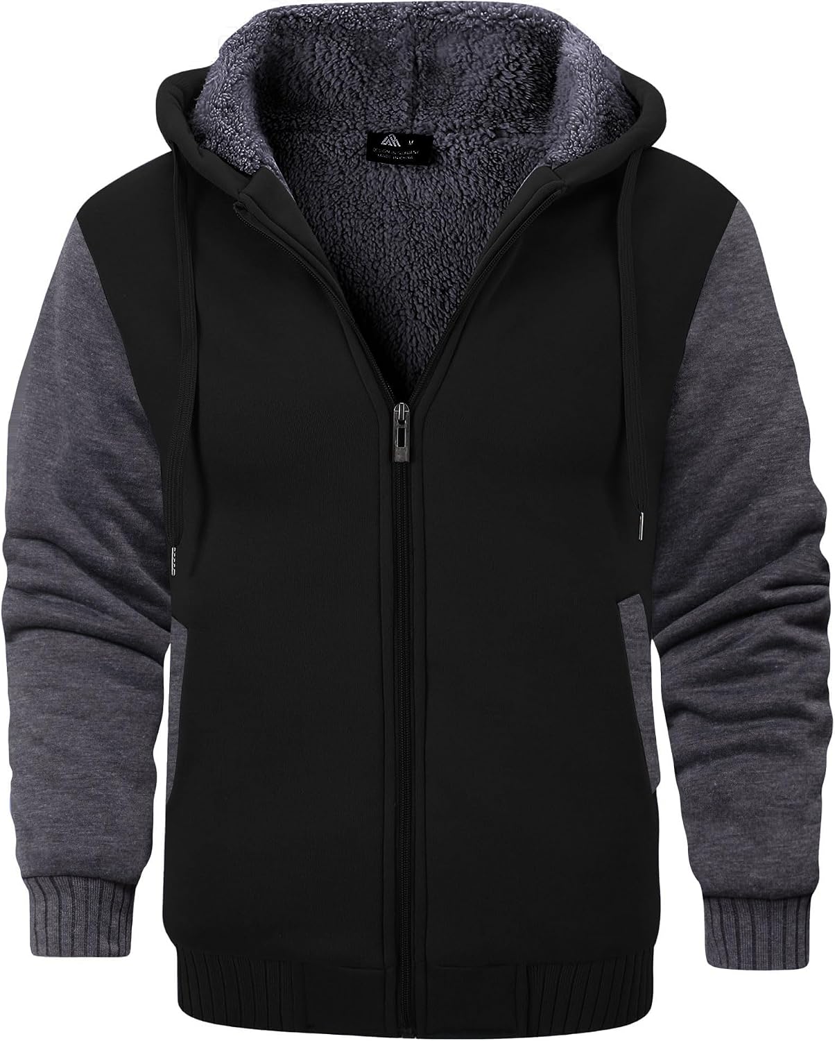 Detalle de GEEK LIGHTING Men's Fleece-Lined Hoodie