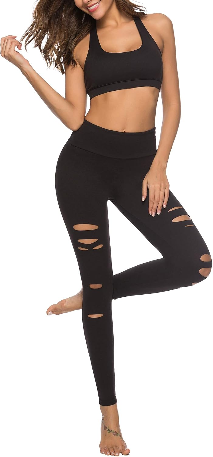 Thumbnail 6 de DIBAOLONG Women's Yoga Leggings, 92% Polyester