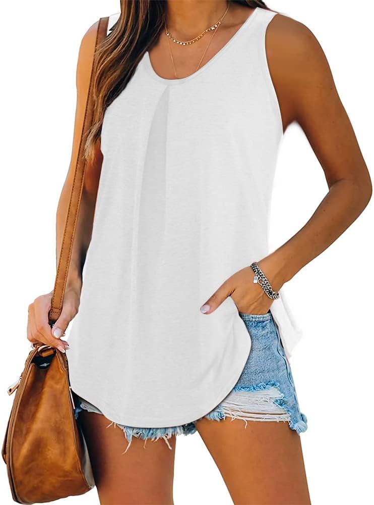 Thumbnail 6 de iChunhua Ladies Summer Vest Tank Top – Scoop Neck, Loose Fit, Sleeveless (S–XXL)