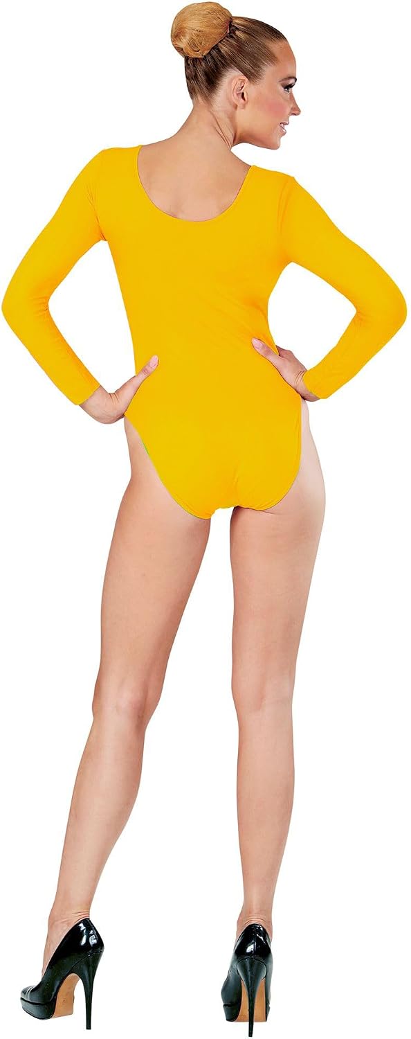 Detalle de W WIDMANN MILANO Party Fashion – Kurzer Damen-Body mit langen Ärmeln (Größe XL) für Verkleidungen