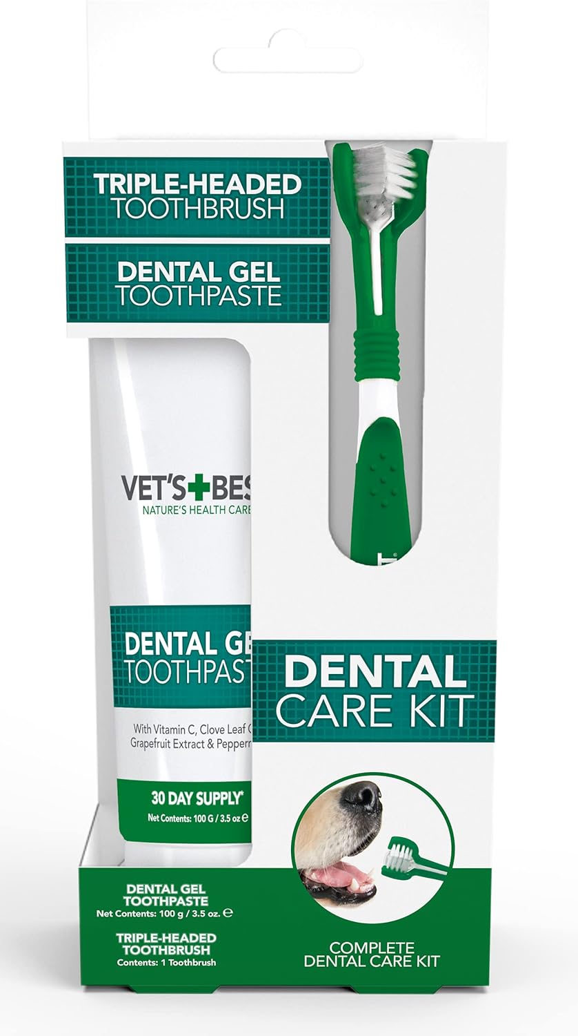 Detalle de Vet'S Best Dog Zahnpasta – Zahnreinigung und Frische für Hunde