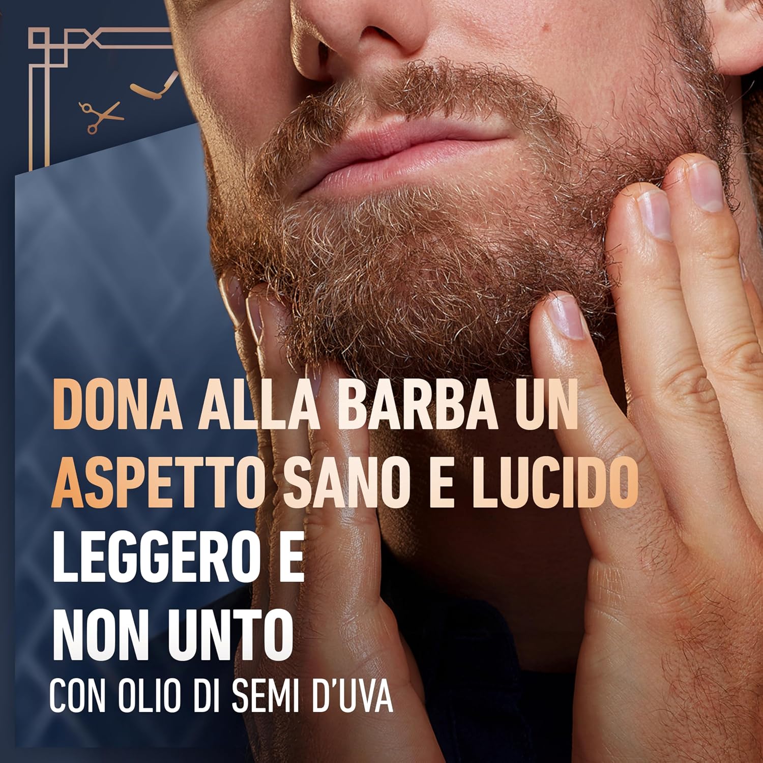 Detalle de King C Gillette Olio Barba Uomo 30ml con Oli di Argan, Avocado, Macadamia e Mandorle